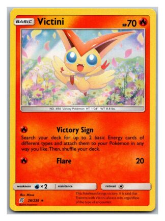 Victini 26/236 Unified Minds (Holo) (Exc Condition)