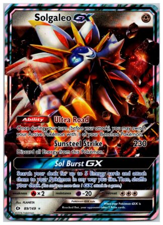 *OVERSIZED* Solgaleo GX 89/149 Sun & Moon Jumbo