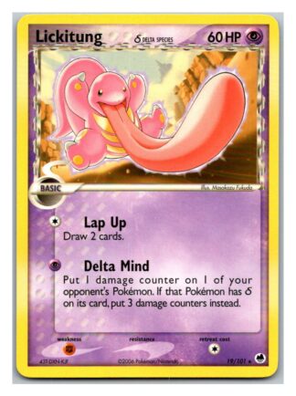 Lickitung 19/101 Dragon Frontiers (Rare) (LP Condition)