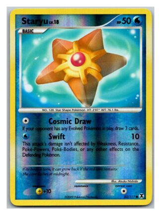 Staryu 83/111 Rising Rivals (Reverse Holo) (LP Condition)