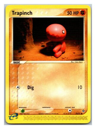 Trapinch 78/97 Ex Dragon (Common) (LP Cond)