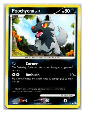 Poochyena 116/146 Legends Awakened (Reverse Holo) (LP Condition)