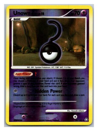 Unown ? 82/146 Legends Awakened (Reverse Holo) (LP Condition)