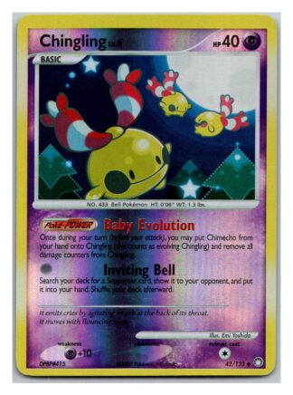 Chingling 42/123 Mysterious Treasures (Reverse Holo) (LP Condition)