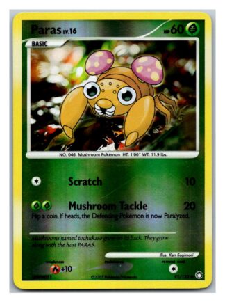 Paras 92/123 Mysterious Treasures (Reverse Holo) (LP Condition)