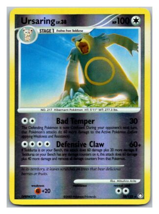 Ursaring 38/123 Mysterious Treasures (Reverse Holo) (LP Condition)