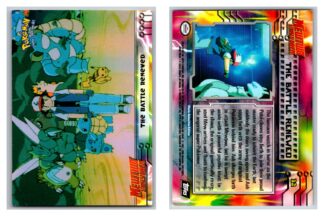 The Battle Renewed #32 Mewtwo Strikes Back - TOPPS Black Logo (LP Condition)