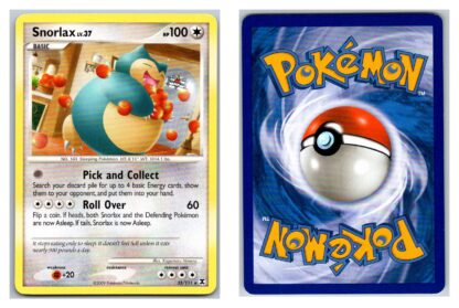 Snorlax 33/111 Rising Rivals (Rare) (Excellent Condition)