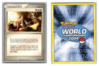 Oracle 138/144 Skyridge World Championship 2004 (Exc Condition)