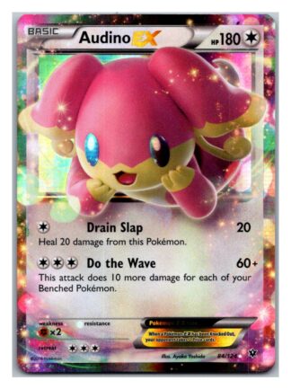 Audino EX 84/124 Fates Collide (Ultra Rare) (Exc Condition)