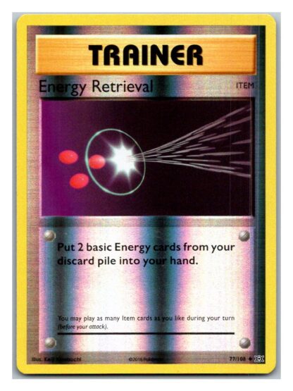 Energy Retrieval 77/108 Evolutions (Reverse Holo) (Exc Condition)