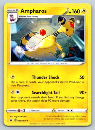 Ampharos 49/198 Chilling Reign (Rare) (NM-Exc Condition)