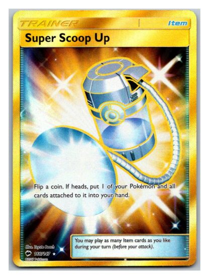 Super Scoop Up 166/147 Burning Shadows (Ultra Rare) (Exc Condition)