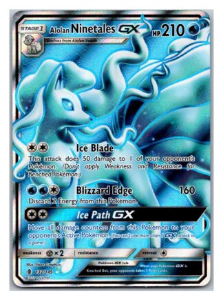 Alolan Ninetales 132/145 Guardians Rising (Ultra Rare) (Exc Condition)