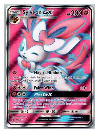 Sylveon GX 140/145 Guardians Rising (Ultra Rare) (Exc Condition)