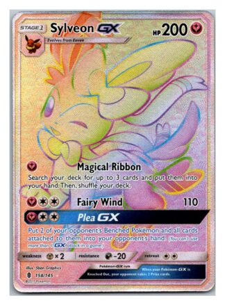 Sylveon GX 158/145 Guardians Rising (Ultra Rare) (Exc Condition)