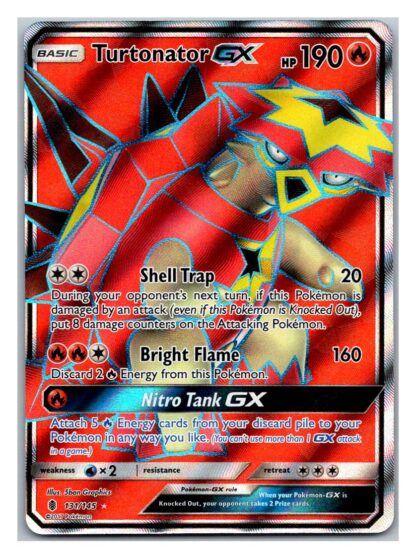 Turtonator GX 131/145 Guardians Rising (Ultra Rare) (Exc Condition)