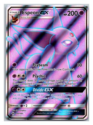 Espeon GX 140/149 Sun & Moon (Ultra Rare) (Exc Condition)