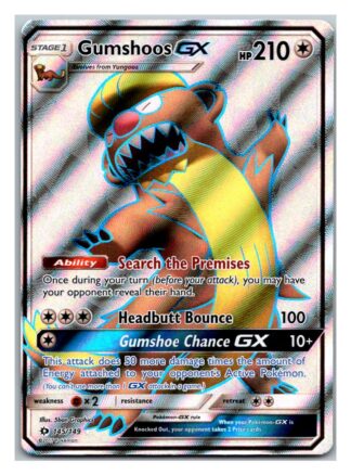 Gumshoos GX 145/149 Sun & Moon (Ultra Rare) (Exc Condition)