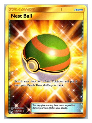 Nest Ball 158/149 Sun & Moon (Ultra Rare) (Exc Condition)