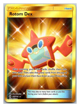 Rotom Dex 159/149 Sun & Moon (Ultra Rare) (Exc Condition)