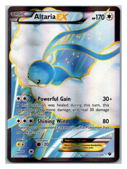 Altaria EX 123/124 Fates Collide (Ultra Rare) (Exc Condition)