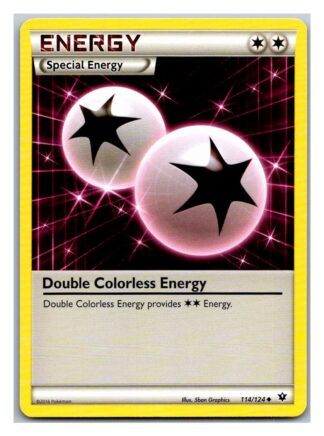 Double Colorless Energy 114/124 (Uncommon) (Exc Condition)