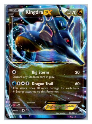 Kingdra EX 73/124 Fates Collide (Ultra Rare) (Exc Condition)