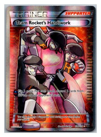 Team Rocket's Handiwork 124/124 Fates Collide (Ultra Rare) (Exc Condition)