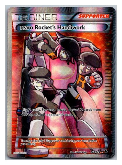 Team Rocket's Handiwork 124/124 Fates Collide (Ultra Rare) (Exc Condition)