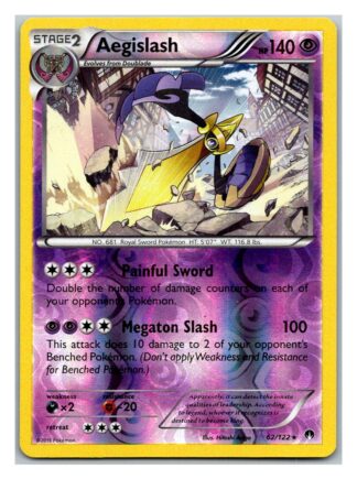 Aegislash 62/122 Breakpoint (Reverse Holo) (Exc Condition)