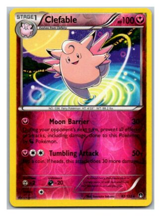 Clefable 82/122 Breakpoint (Reverse Holo) (Exc Condition)