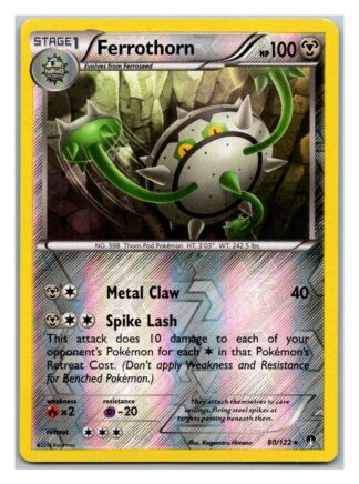 Ferrothorn 80/122 Breakpoint (Reverse Holo) (Exc Condition)