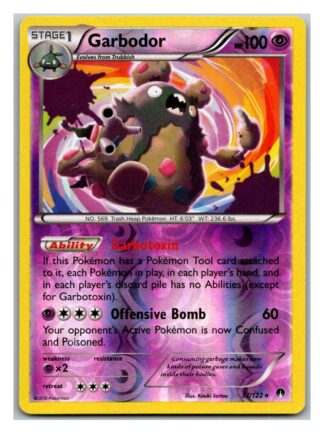 Garbodor 57/122 Breakpoint (Reverse Holo) (Exc Condition)