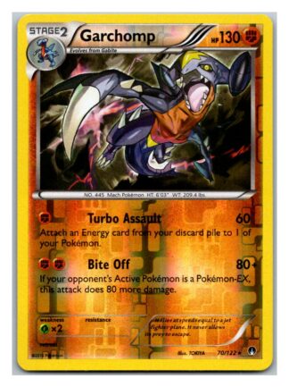 Garchomp 70/122 Breakpoint (Reverse Holo) (Exc Condition)