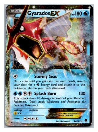 Gyarados EX 26/122 Breakpoint (Ultra Rare) (Exc Condition)
