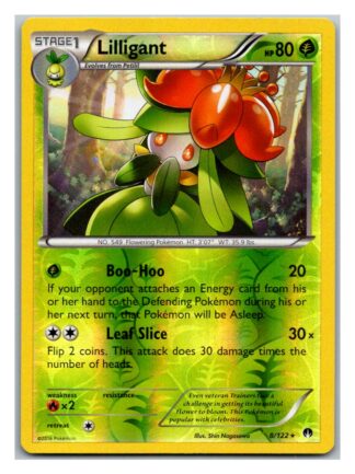 Lilligant 8/122 Breakpoint (Reverse Holo) (Exc Condition)