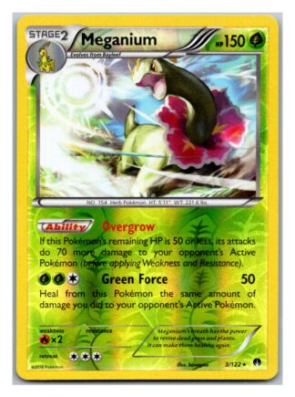 Meganium 3/122 Breakpoint (Reverse Holo) (Exc Condition)