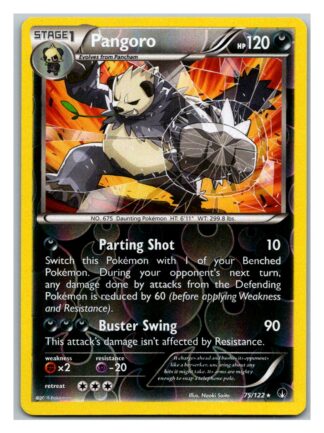 Pangoro 75/122 Breakpoint (Reverse Holo) (LP Condition)