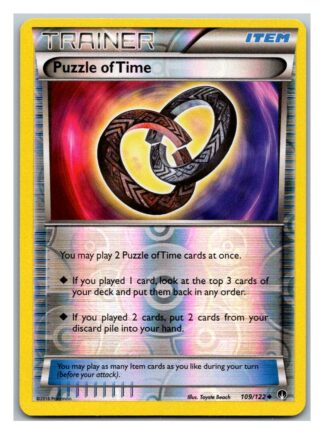 Puzzle of Time 109/122 Breakpoint (Reverse Holo) (Exc Condition)