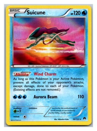 Suicune 30/122 Breakpoint (Holo) (Exc Condition)