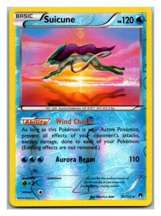 Suicune 30/122 Breakpoint (Reverse Holo) (Exc Condition)