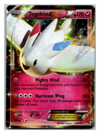 Togekiss EX 83/122 Breakpoint (Ultra Rare) (Exc Condition)
