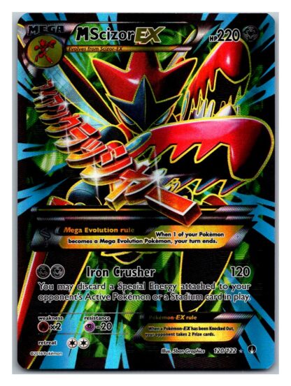 Mega Scizor EX 120/122 Breakpoint (Ultra Rare) (Exc Condition)