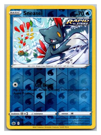 Sneasel 30/198 Chilling Reign (Reverse Holo) (NM-Exc Condition)