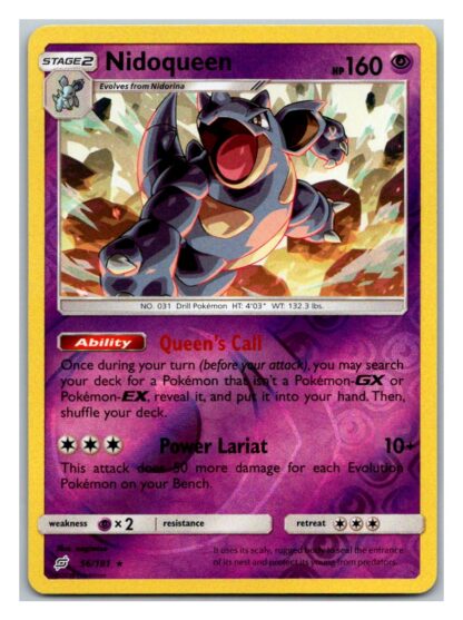 Nidoqueen 56/181 Team Up (Reverse Holo) (Exc Condition)