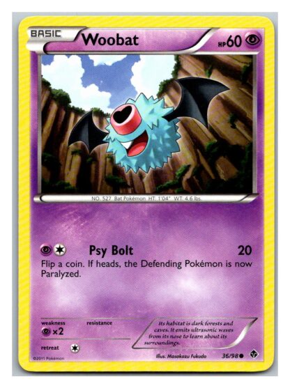 Woobat 36/98 Emerging Powers (Common) (Exc Condition)
