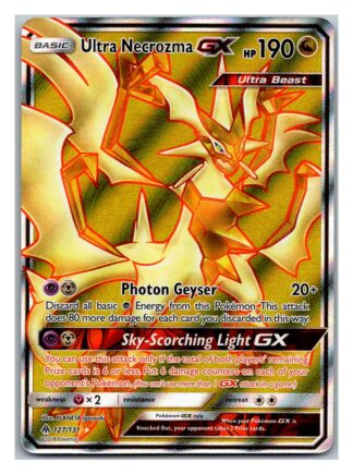 Ultra Necrozma GX 127/131 Forbidden Light (Ultra Rare) (Exc Condition)