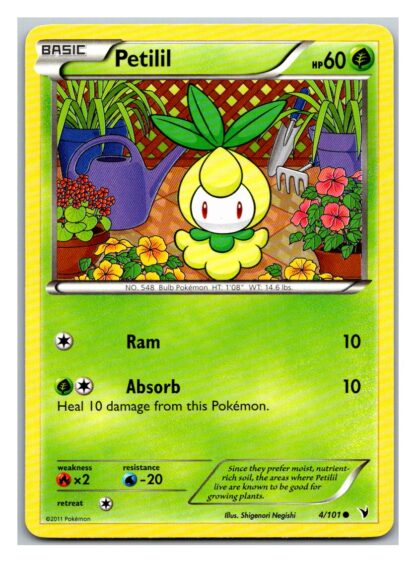 Petilil 4/101 Noble Victories (Common) (Exc Condition)