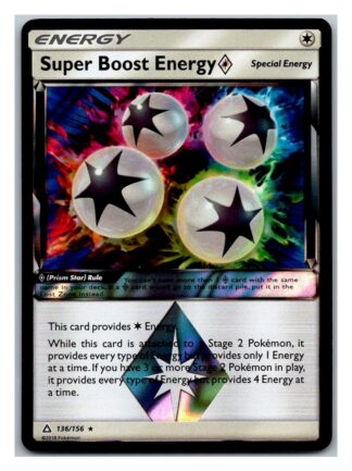 Super Boost Energy Prism 136/156 Ultra Prism (Holo) (Exc Condition)